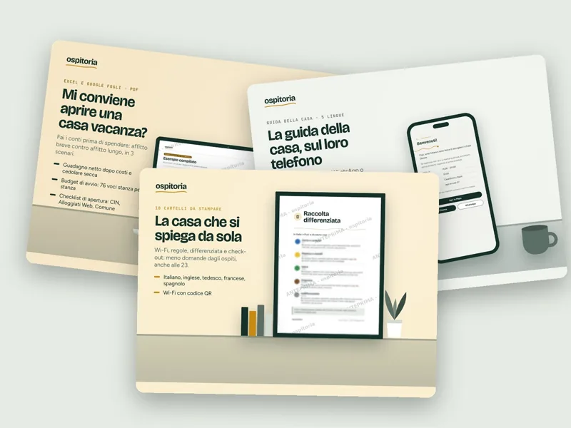 I prodotti del pacchetto Apri e parti