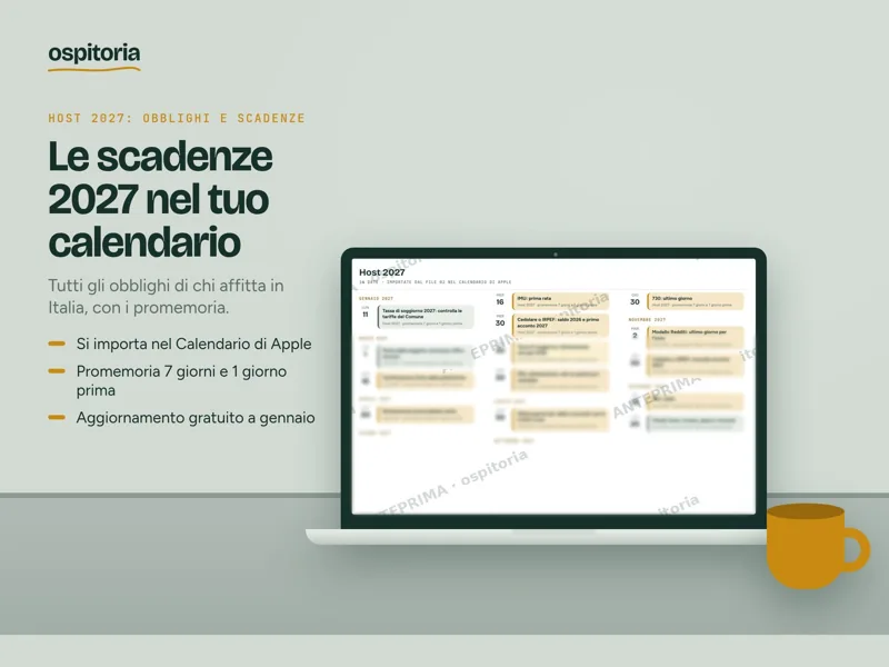 Copertina di Host 2027: obblighi e scadenze