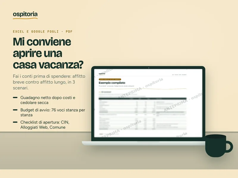 Copertina di Kit Avvio Casa Vacanza