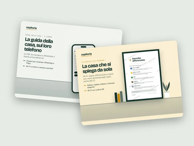 I prodotti del pacchetto Kit essenziale host